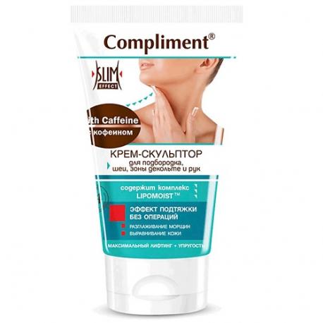 Крем-скульптор для подбородка, шеи и декольте с кофеином 150 Compliment