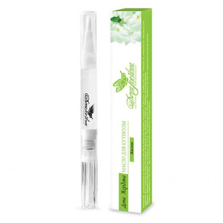 Масло карандаш для кутикулы и ногтевой пластины, смягчение и удаление Dona Jerdona