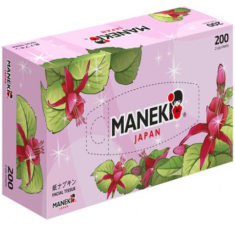 Салфетки бумажные Dream 2 слоя Maneki