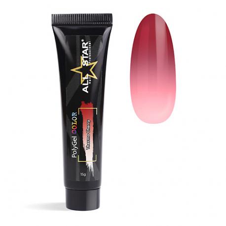 PolyGel Thermo "Azure" для моделирования и укрепления ногтей ALL STAR PROFESSIONAL