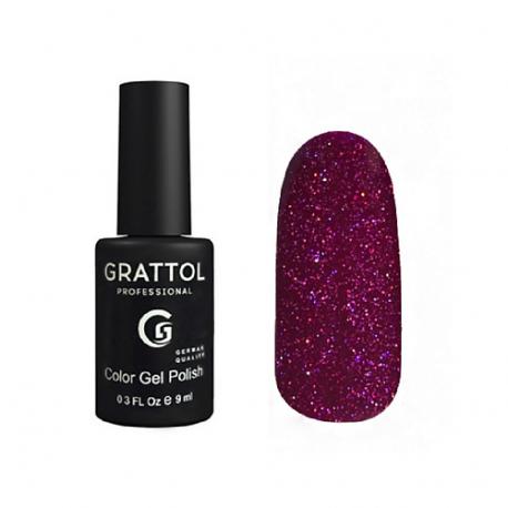 Гель лак для ногтей c блестками Opal Grattol