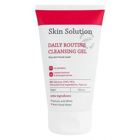 Гель для умывания для проблемной кожи Skin Solution Daily routine cleansing gel 150 WILD NATURE