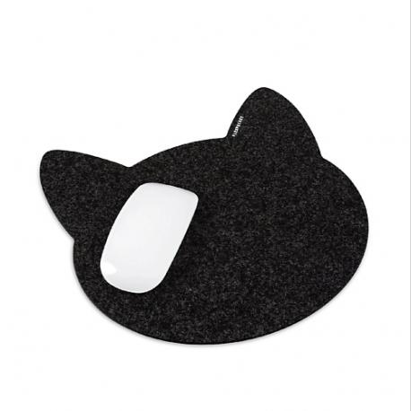 Коврик из фетра для компьютерной мыши в форме кошки Flexpocket