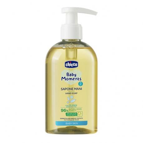Детское жидкое мыло для рук с дозатором Baby Moments 250 Chicco