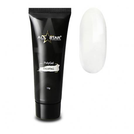 PolyGel "Crystal" для моделирования и укрепления ногтей ALL STAR PROFESSIONAL