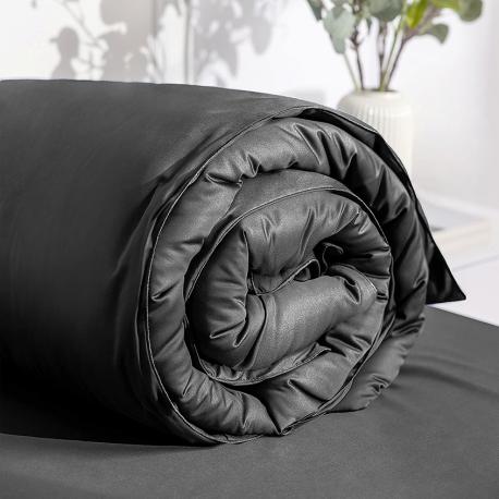 Антибактериальный пододеяльник Duvet Cover, 200х220 см. Цвет: «Серый космос» (графитовый). коллекция Diamond SOFT SILVER