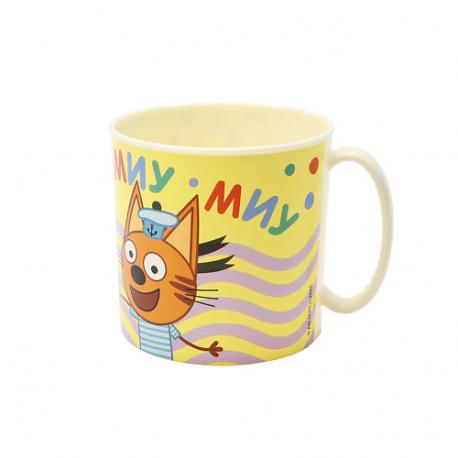 Кружка пластиковая "Три Кота" Миу-миу-миу Nd Play