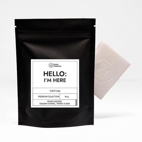 Мыло "Peach Nectar, Golden Santal & Tonka" 90 Dad's material