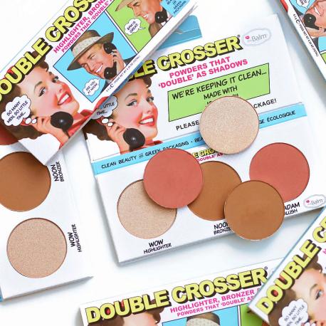 Палетка для лица Double Crosser THEBALM