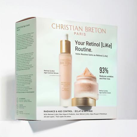 Набор твой незаменимый дуэт с био-ретинолом Your Retinol Like Routine Christian Breton