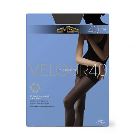 Колготки 40 ден Velour Antracite OMSA