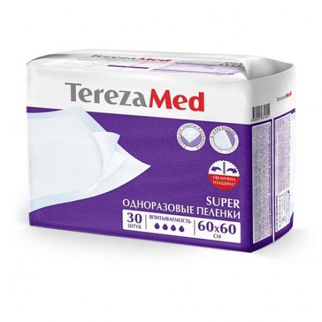 Пеленки одноразовые Super 60x60 см TerezaMed