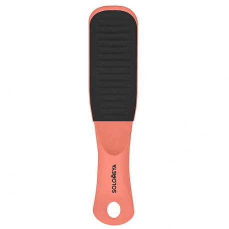 Педикюрная пилка с микромассажем Черный оникс 80150 Pedicure nailfile with micromassage Black Onyx SOLOMEYA