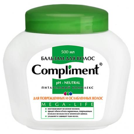 Бальзам для поврежденных и ослабенных волос Mega-Life 500 Compliment