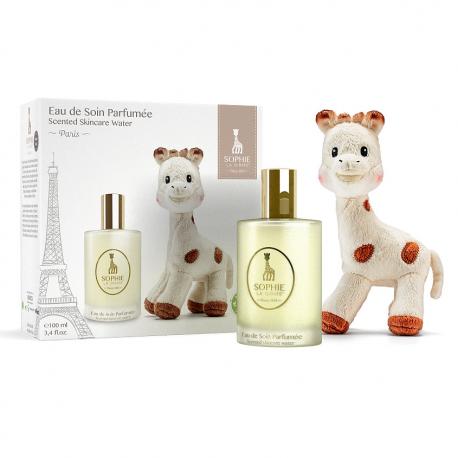 Набор Eau De Soin Parfumee c мягкой игрушкой Sophie la girafe