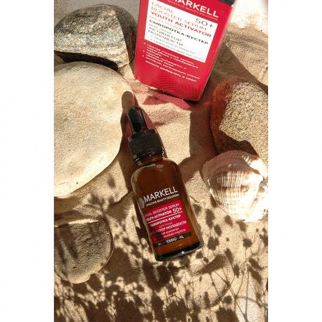 Сыворотка-бустер для лица Активатор молодости 50+ 30 Markell