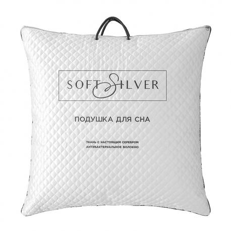 Антибактериальная классическая подушка, 70х70 см SOFT SILVER
