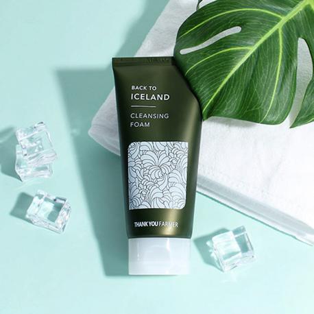 Пенка очищающая с ледниковой водой для лица Back to Iceland Cleansing Foam 120 THANK YOU FARMER