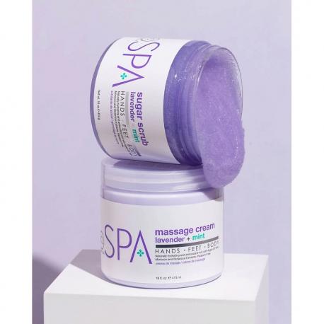 Скраб для рук, ног и тела "Лаванда и Мята" SPA 454 BE CARE LOVE