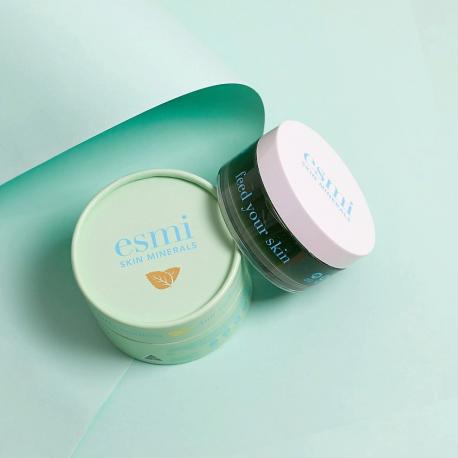 Маска для лица успокаивающая с золотыми частицами Anti-inflammation Mint Gel Booster Mask 150 ESMI SKIN MINERALS