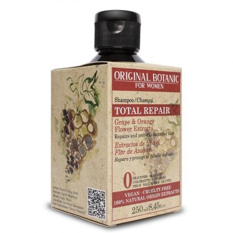Шампунь для волос восстанавливающий Total Repair Shampoo 250 ORIGINAL BOTANIC