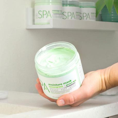 Маска для рук, ног и тела увлажняющая "Лемонграсс и Зеленый чай" SPA 473 BE CARE LOVE