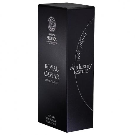 Маска-скраб для лица Вулканическая anti-age ROYAL CAVIAR 100 Natura Siberica