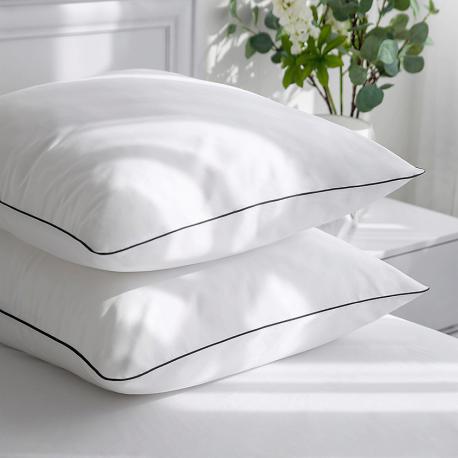 Набор наволочек Antibacterial Beauty Pillowcases, 70х70 см – 2 шт. Цвет: «Альпийский снег» (белый) SOFT SILVER