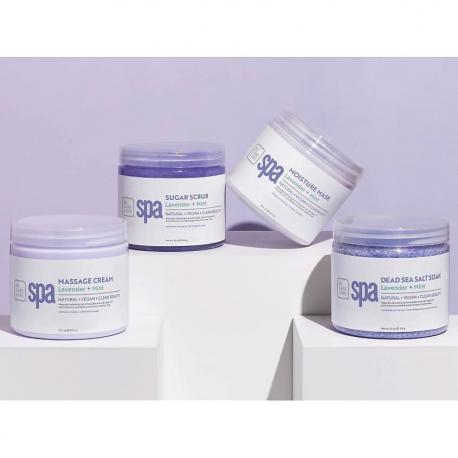 Скраб для рук, ног и тела "Лаванда и Мята" SPA 454 BE CARE LOVE