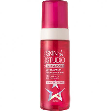 Пенка для умывания нежная Retinol Ultra Genlte Cleansing Foam 160 Stellary Skin Studio