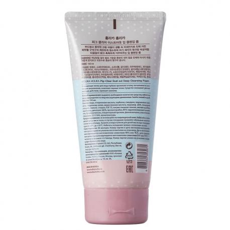 Глубоко очищающая пенка для лица Pig-clear dust out Deep Cleansing Foam 150 HOLIKA HOLIKA