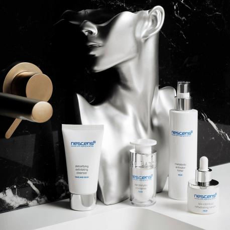 Эксфолиант с эффектом детоксикации для лица и тела Detoxifying Exfoliating Cleanser Face and Body 75 NESCENS