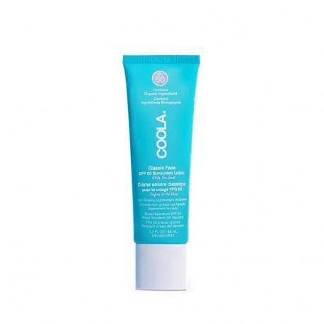 Солнцезащитный увлажняющий крем для лица Classic Face Suncreen Lotion White Tea SPF50 50 Coola