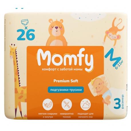 Подгузники трусики 3 размер М 26 шт MOMFY