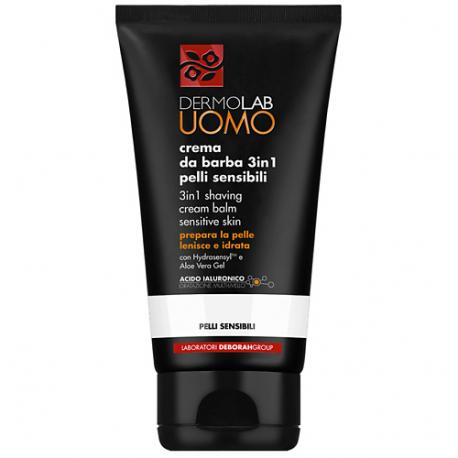 DEBORAH Крем для бритья 3 в 1 для чувствительной кожи  3 in 1 Shaving Cream Balm 150 DERMOLAB