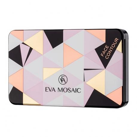 Палетка для контурирования лица Face Contour Eva Mosaic