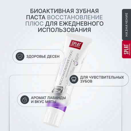 Зубная паста "Восстановление Плюс" Professional Recovery Plus 100 SPLAT
