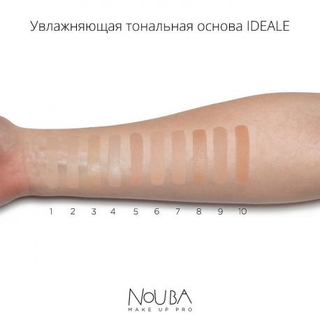 Увлажняющая тональная основа IDEALE hydrostress foundation Nouba