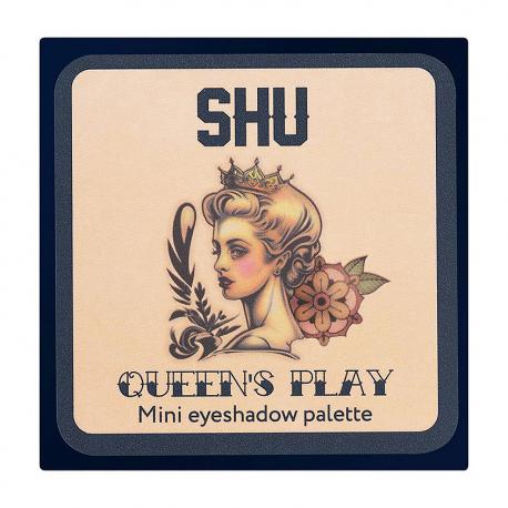 Мини палетка теней для век Queen's Play Palette Mini Eyeshadow Palette SHU