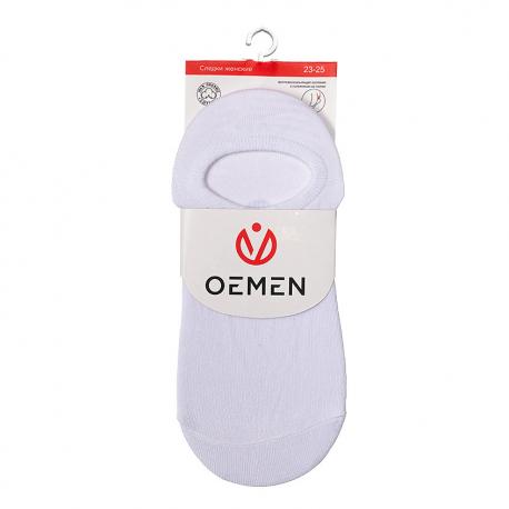 Следки пятка силикон женские WD001 черный/белый/серый Oemen