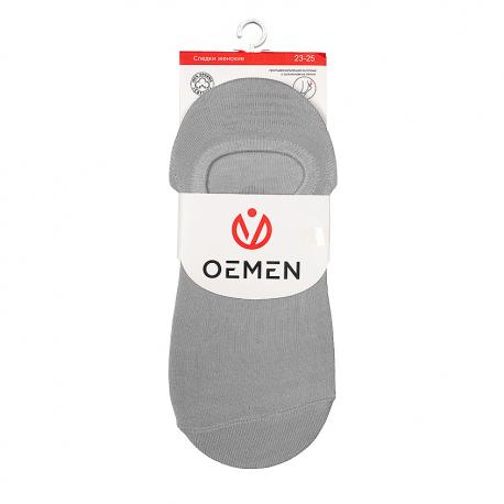 Следки пятка силикон женские WD001 черный/белый/серый Oemen