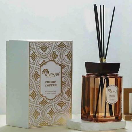 Диффузор ароматический Arya Cherry Coffee с деревянной крышкой 1000 Arya home collection