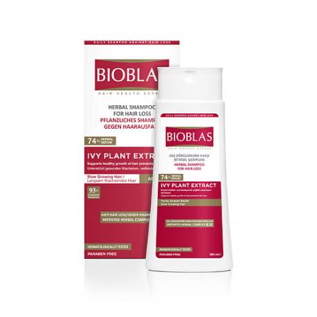 Шампунь для роста здоровых волос, против выпадения, с фитостеролом Ivy Plant Extract 360 BIOBLAS