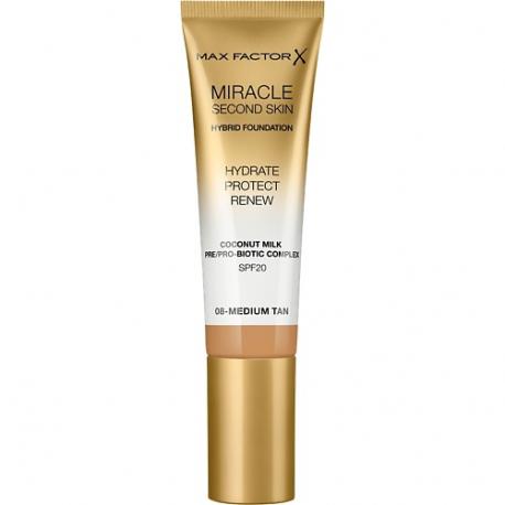 Тональная основа Miracle Touch Second Skin Max Factor