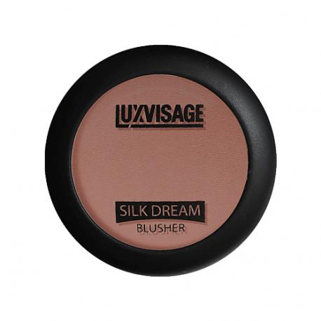 Компактные сатиновые румяна для лица Silk Dream Luxvisage