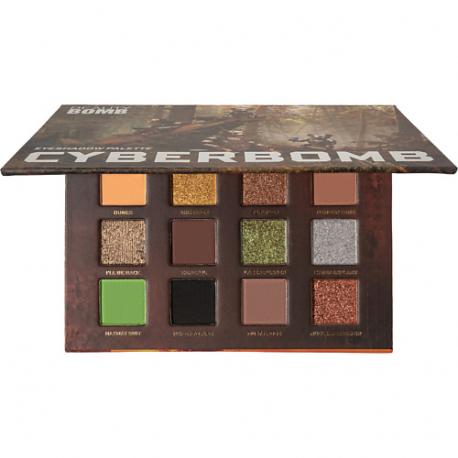 Палетка теней Eyeshadow palette Cyberbomb Beauty Bomb