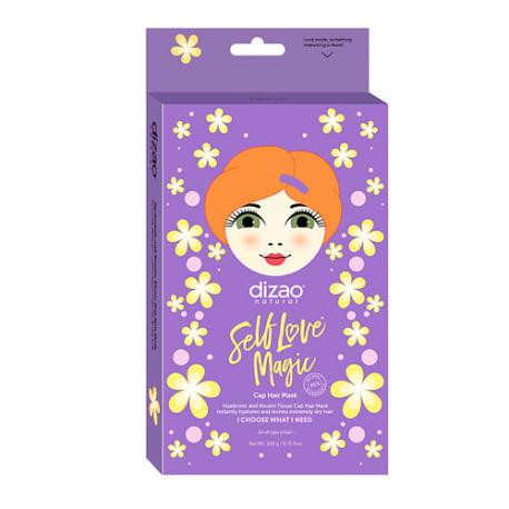 Маска шапка для волос "Гиалурон и кератин" восстанавливающая, увлажняющая 5 шт 60 Dizao