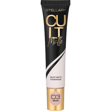 Матирующий тональный крем Cult Matte Foundation STELLARY