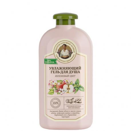Гель для душа увлажняющий яблоневый цвет 500 РЕЦЕПТЫ БАБУШКИ АГАФЬИ