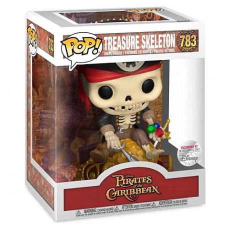 Фигурка Pirates of the Caribbean Deluxe Treasure Skeleton Exclusive figure Funko
